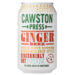 Cawston Press Ginger Beer Cans 24 x 330ml 